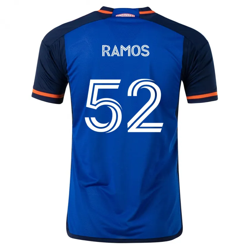 Danxen Kid Yair Ramos #52 Blue White Home Jersey 2024/25 T-Shirt