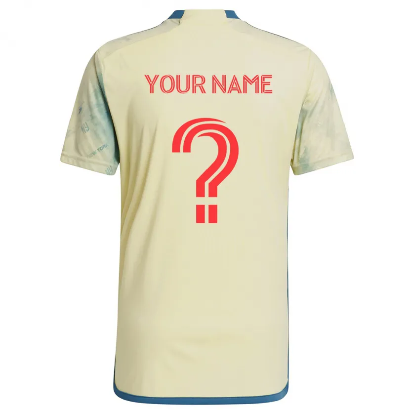 Danxen Kid Your Name #0 Yellow Red Blue Home Jersey 2024/25 T-Shirt