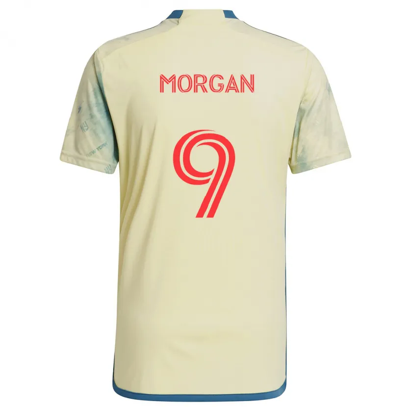 Danxen Kid Lewis Morgan #9 Yellow Red Blue Home Jersey 2024/25 T-Shirt