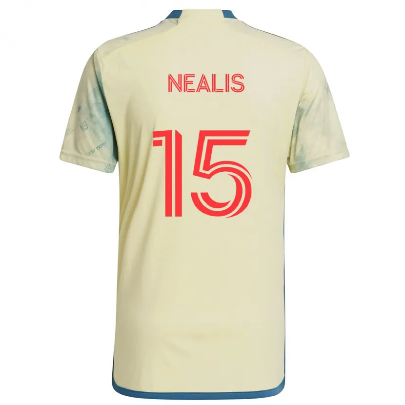 Danxen Kid Sean Nealis #15 Yellow Red Blue Home Jersey 2024/25 T-Shirt