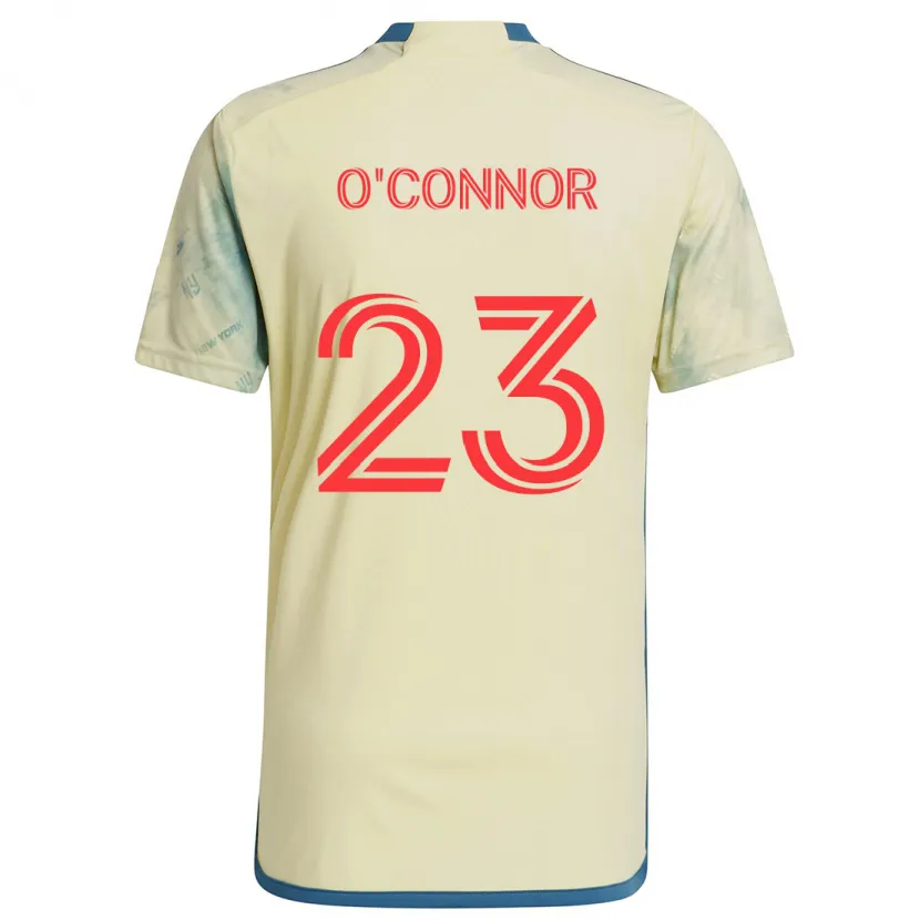 Danxen Kid Aidan O'connor #23 Yellow Red Blue Home Jersey 2024/25 T-Shirt