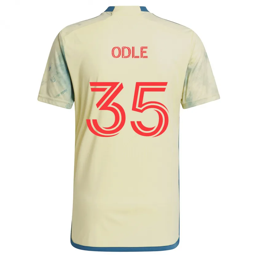 Danxen Kid Dallas Odle #35 Yellow Red Blue Home Jersey 2024/25 T-Shirt