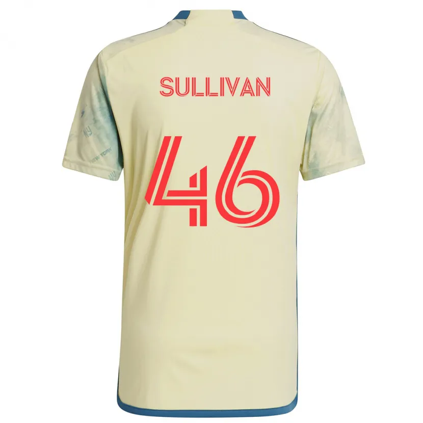 Danxen Kid Dylan Sullivan #46 Yellow Red Blue Home Jersey 2024/25 T-Shirt