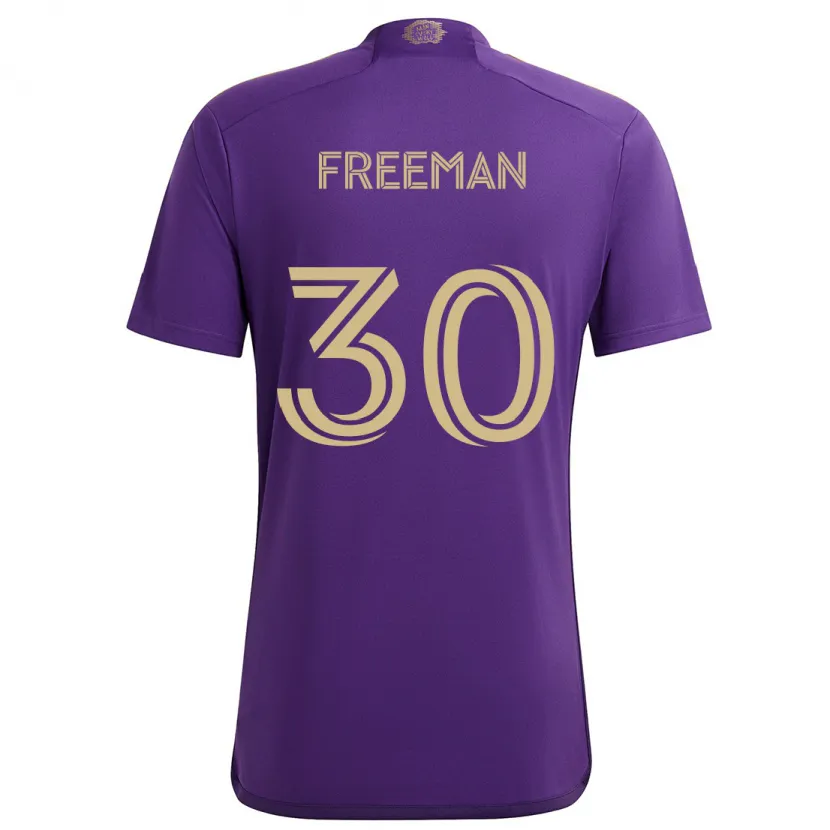 Danxen Kid Alex Freeman #30 Purple Yellow Home Jersey 2024/25 T-Shirt