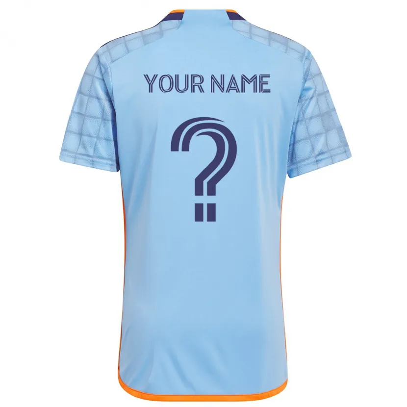 Danxen Kid Your Name #0 Blue Orange Home Jersey 2024/25 T-Shirt