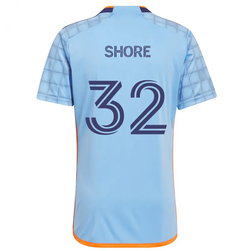 Danxen Kid Jonathan Shore #32 Blue Orange Home Jersey 2024/25 T-Shirt