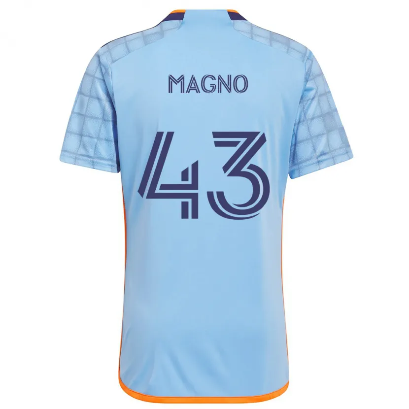 Danxen Kid Talles Magno #43 Blue Orange Home Jersey 2024/25 T-Shirt