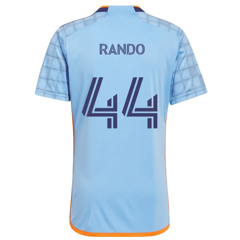 Danxen Kid Alex Rando #44 Blue Orange Home Jersey 2024/25 T-Shirt