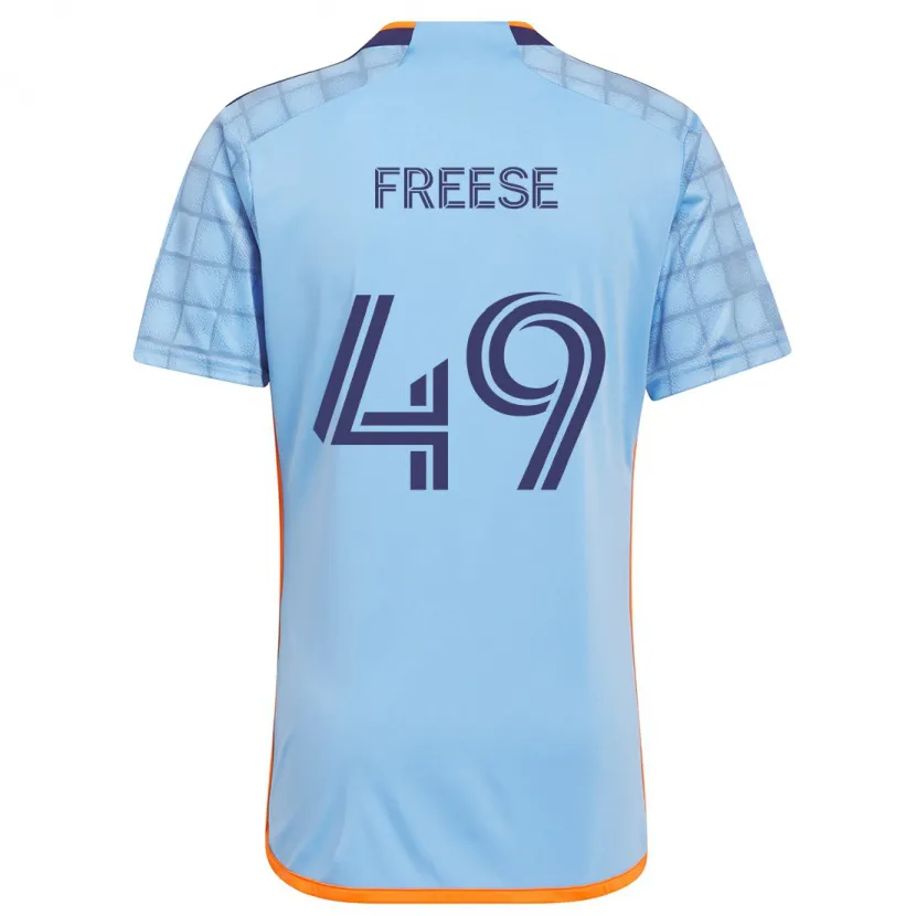 Danxen Kid Matt Freese #49 Blue Orange Home Jersey 2024/25 T-Shirt