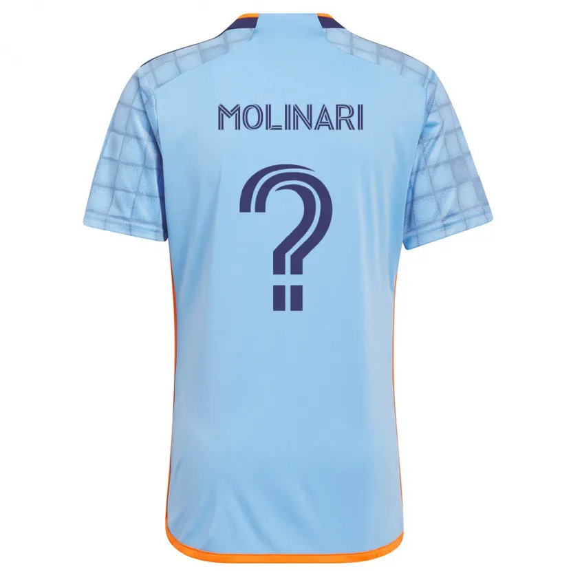 Danxen Kid Peter Molinari #0 Blue Orange Home Jersey 2024/25 T-Shirt