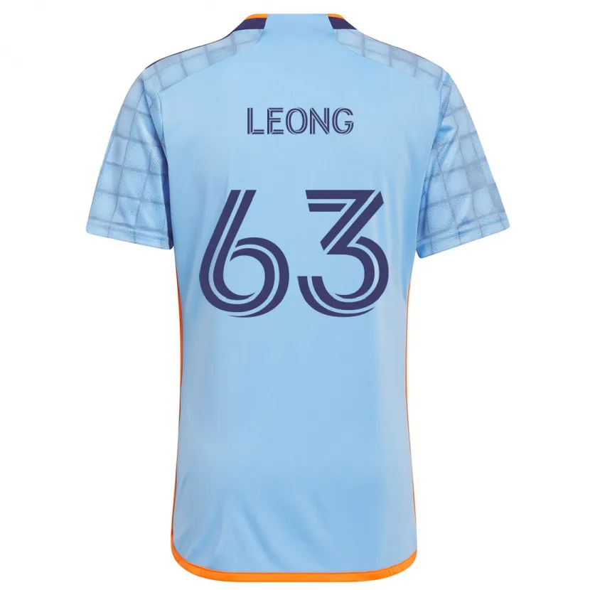 Danxen Kid Matthew Leong #63 Blue Orange Home Jersey 2024/25 T-Shirt