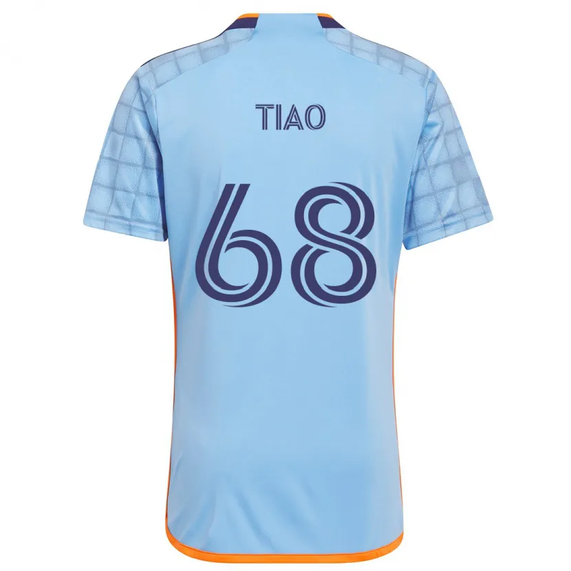 Danxen Kid Christopher Tiao #68 Blue Orange Home Jersey 2024/25 T-Shirt