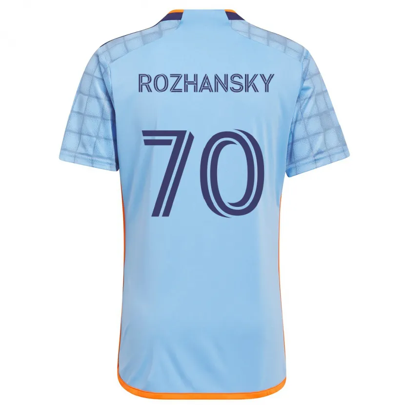 Danxen Kid Jake Rozhansky #70 Blue Orange Home Jersey 2024/25 T-Shirt