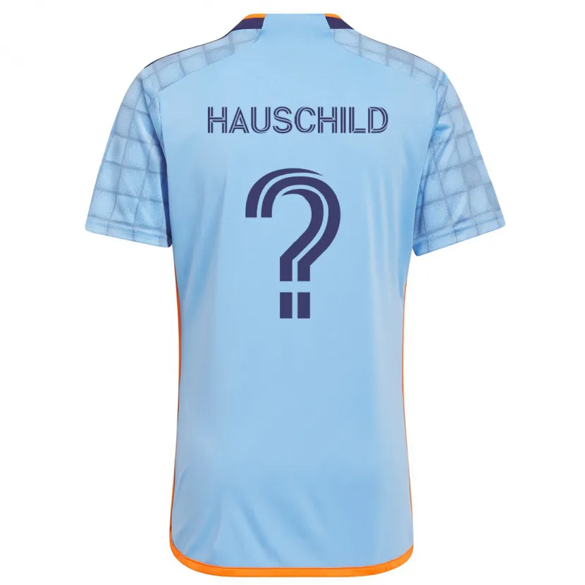 Danxen Kid Alexander Hauschild #0 Blue Orange Home Jersey 2024/25 T-Shirt