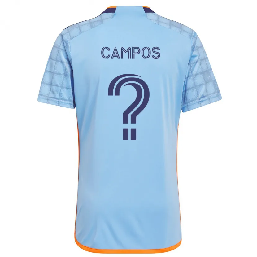 Danxen Kid Adonis Campos #0 Blue Orange Home Jersey 2024/25 T-Shirt