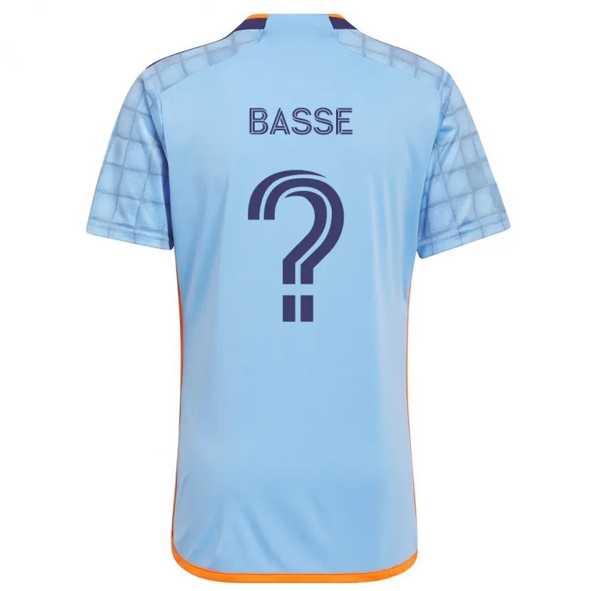 Danxen Kid Adam Basse #0 Blue Orange Home Jersey 2024/25 T-Shirt