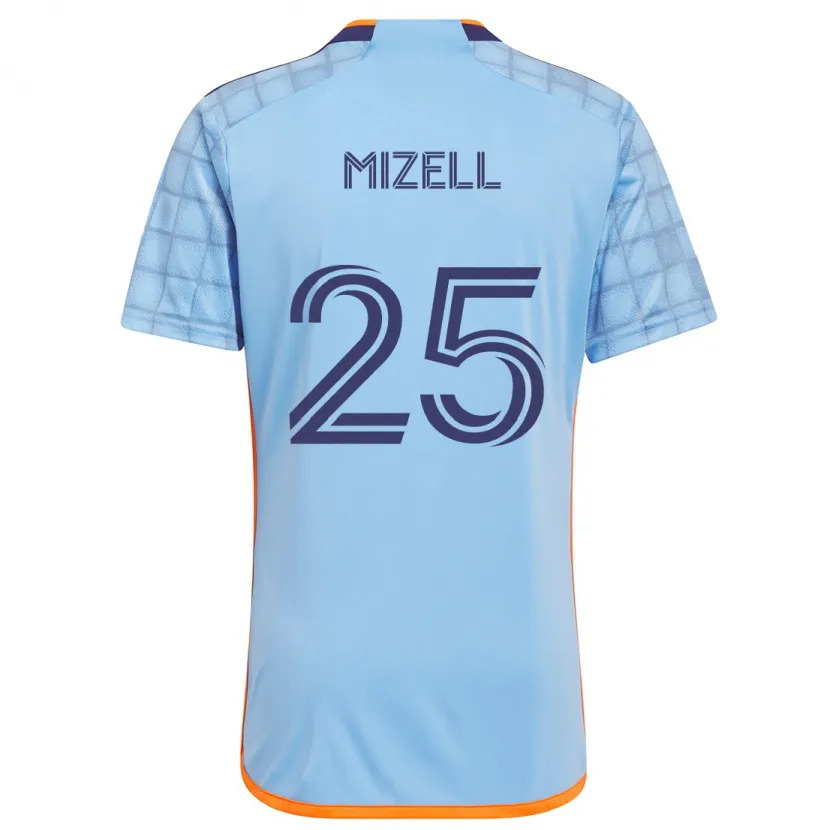 Danxen Kid Cody Mizell #25 Blue Orange Home Jersey 2024/25 T-Shirt