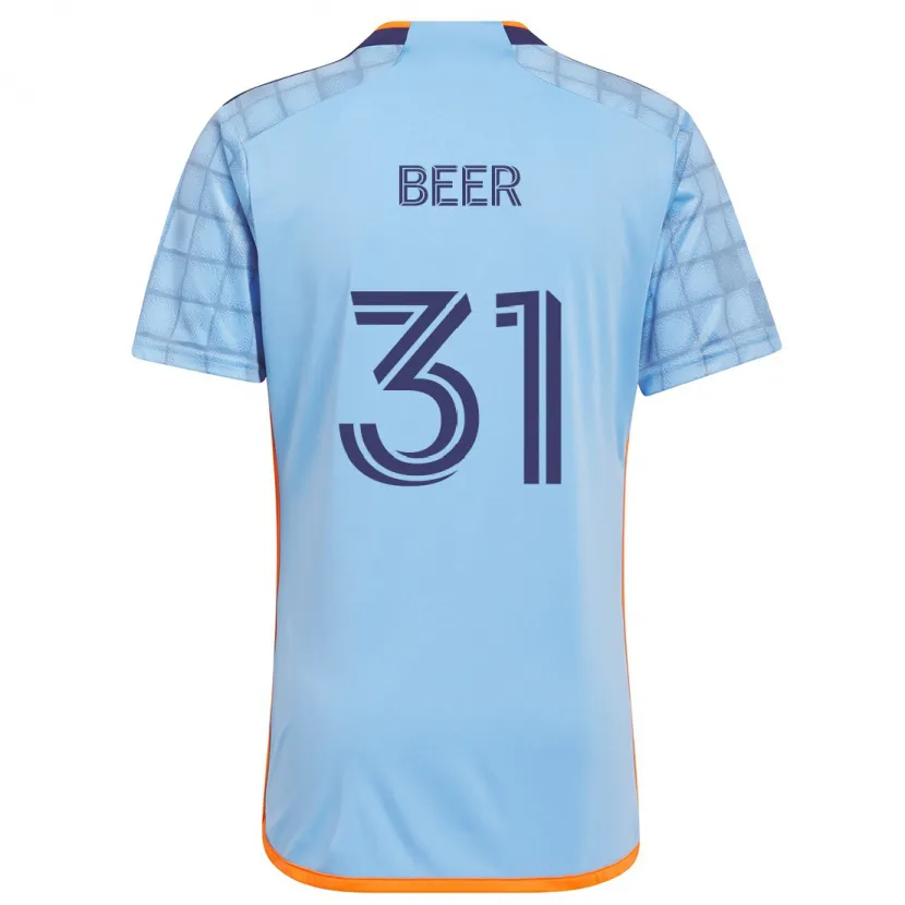 Danxen Kid Jack Beer #31 Blue Orange Home Jersey 2024/25 T-Shirt