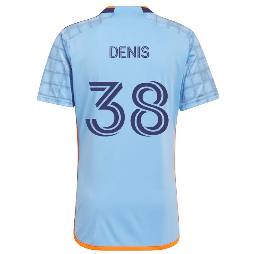 Danxen Kid John Denis #38 Blue Orange Home Jersey 2024/25 T-Shirt