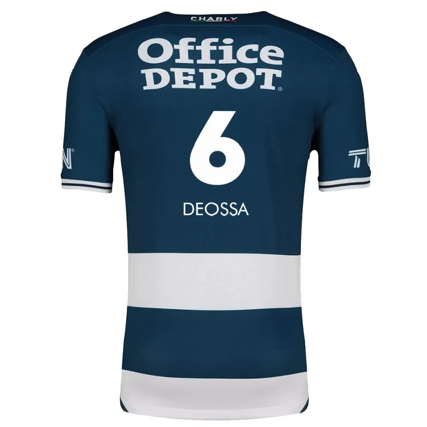 Danxen Kid Nelson Deossa #6 Blue White Home Jersey 2024/25 T-Shirt