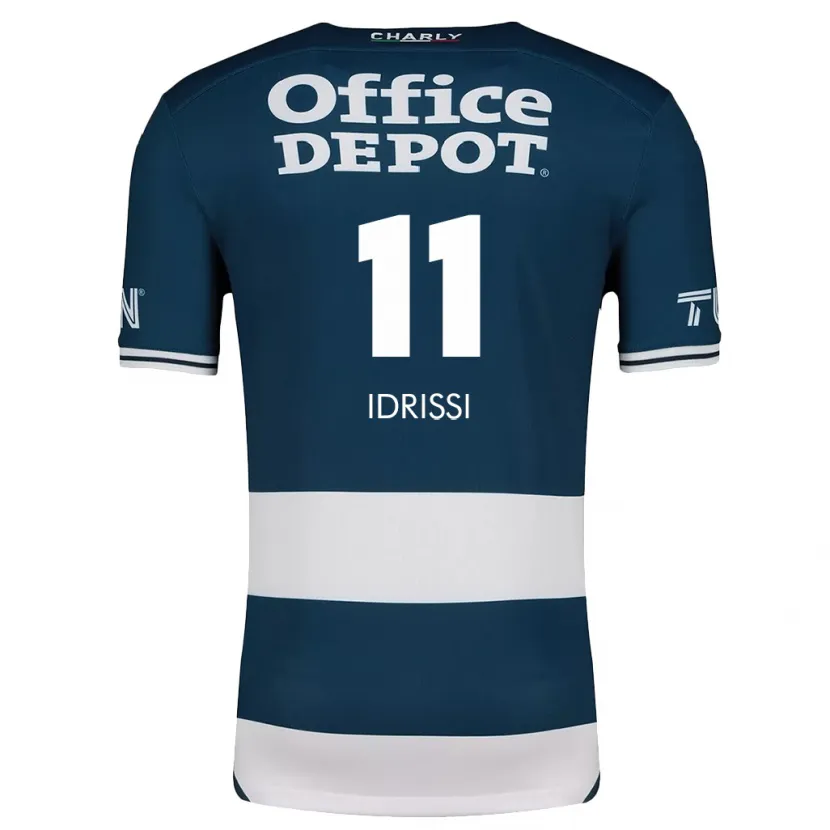 Danxen Kid Oussama Idrissi #11 Blue White Home Jersey 2024/25 T-Shirt