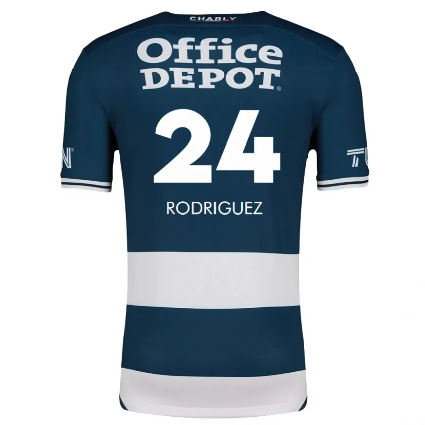 Danxen Kid Luis Rodríguez #24 Blue White Home Jersey 2024/25 T-Shirt