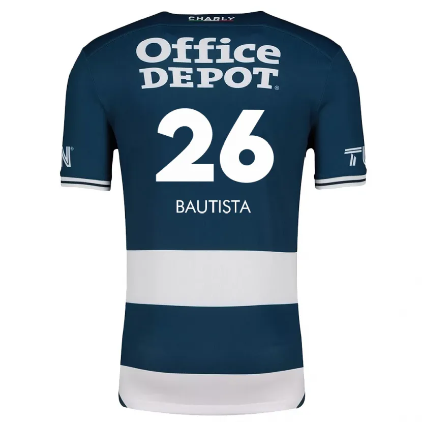 Danxen Kid Alán Bautista #26 Blue White Home Jersey 2024/25 T-Shirt