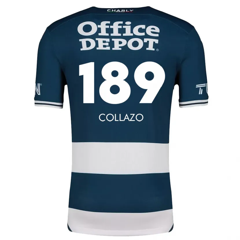 Danxen Kid David Collazo #189 Blue White Home Jersey 2024/25 T-Shirt