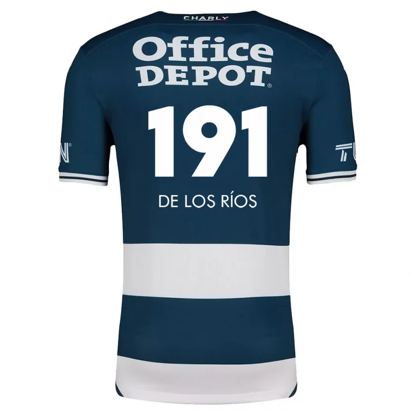 Danxen Kid Sergio De Los Ríos #191 Blue White Home Jersey 2024/25 T-Shirt