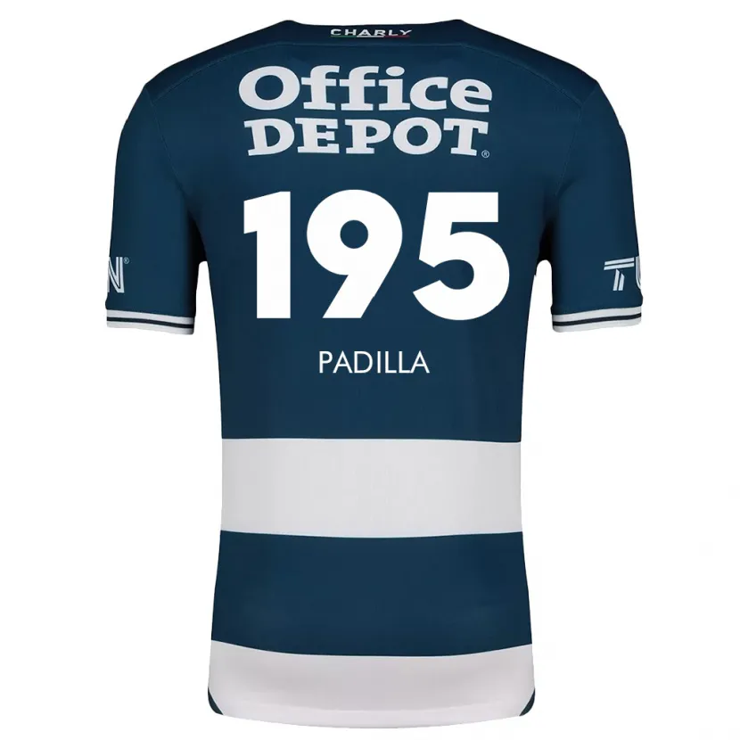 Danxen Kid Ángel Padilla #195 Blue White Home Jersey 2024/25 T-Shirt