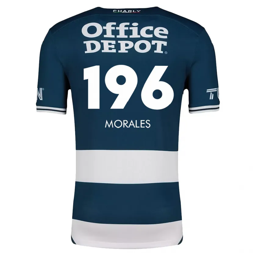 Danxen Kid Erik Morales #196 Blue White Home Jersey 2024/25 T-Shirt