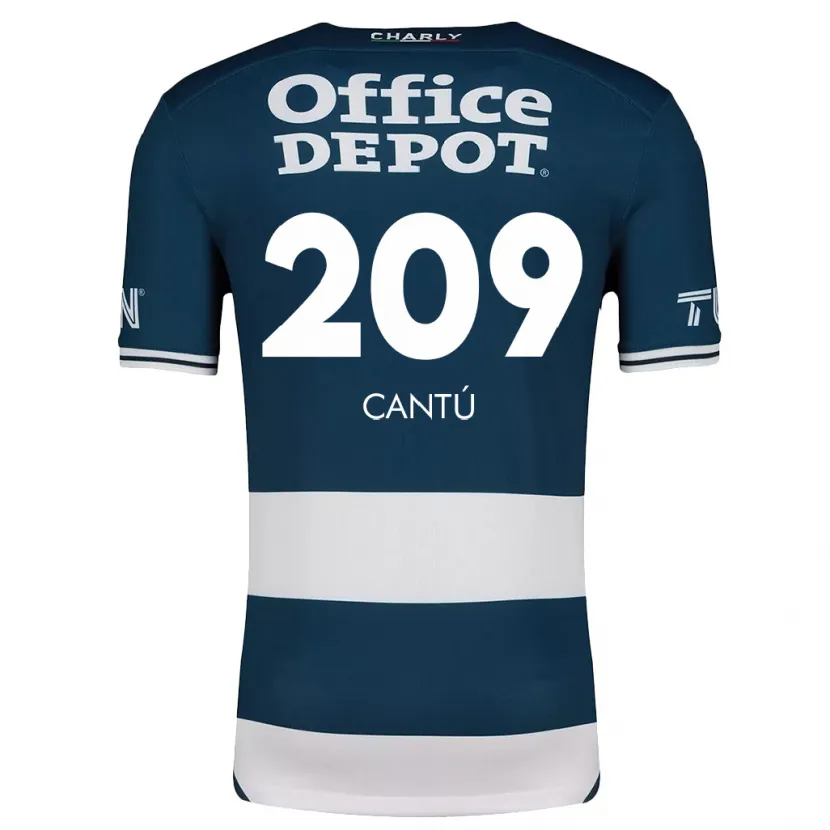 Danxen Kid Juan Cantú #209 Blue White Home Jersey 2024/25 T-Shirt