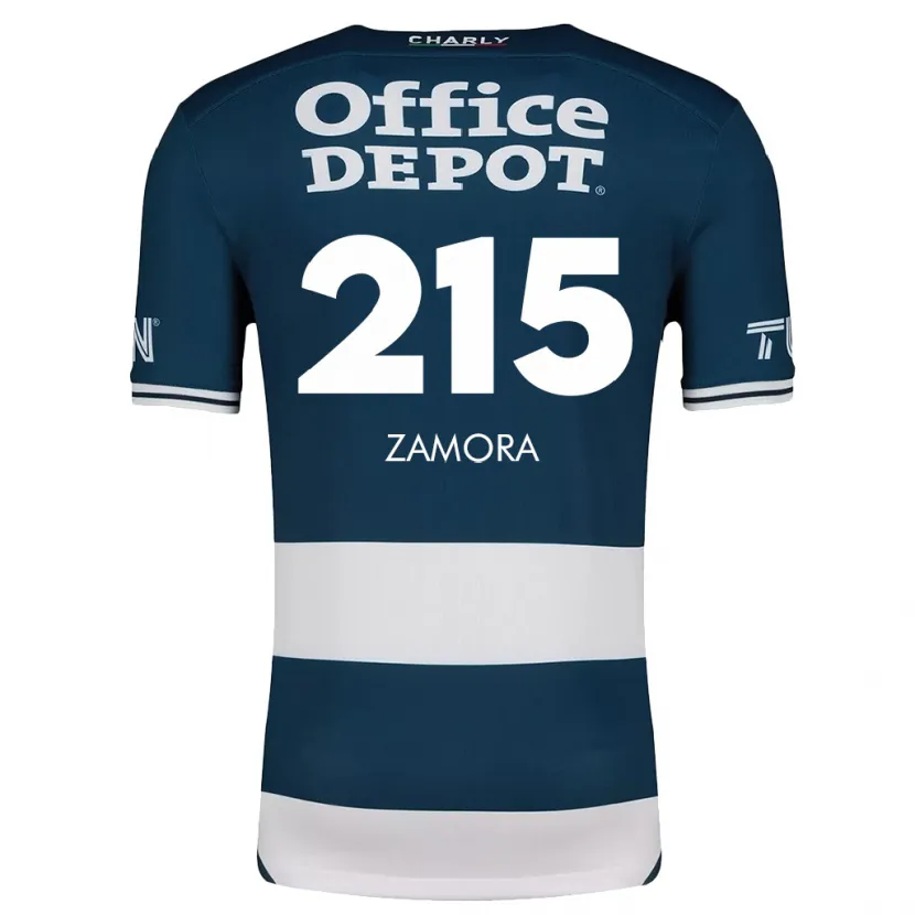 Danxen Kid Yahir Zamora #215 Blue White Home Jersey 2024/25 T-Shirt