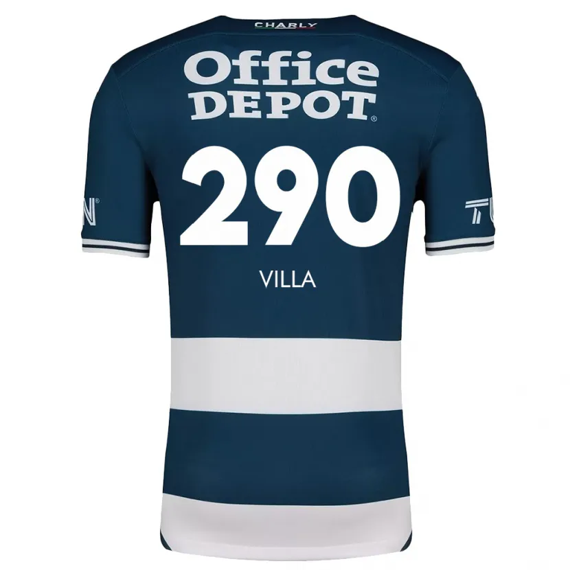 Danxen Kid Adrián Villa #290 Blue White Home Jersey 2024/25 T-Shirt