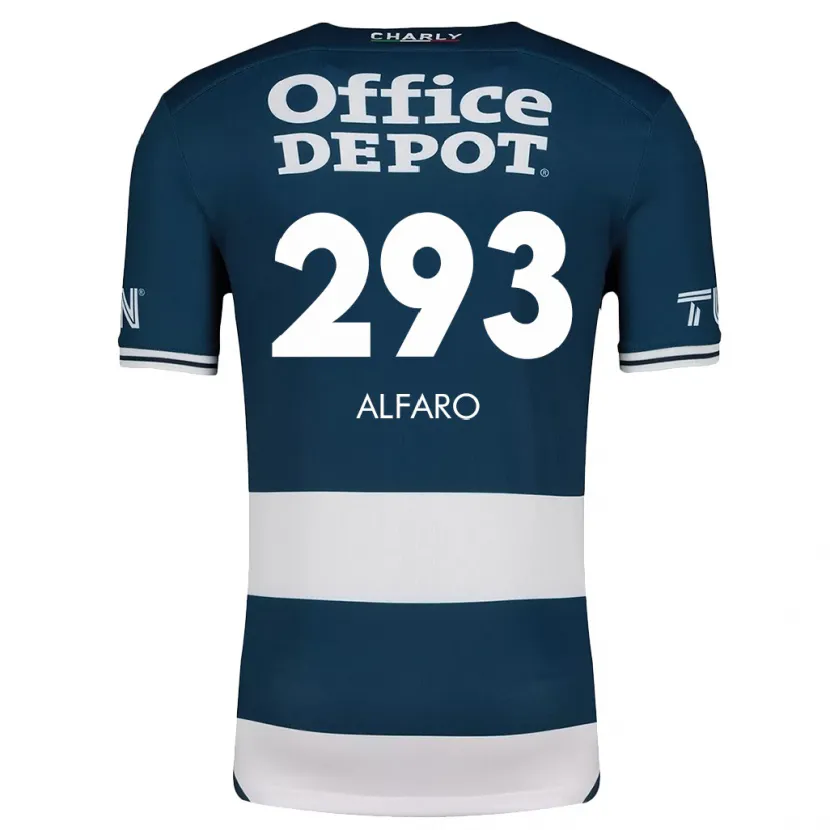 Danxen Kid Cristóbal Alfaro #293 Blue White Home Jersey 2024/25 T-Shirt