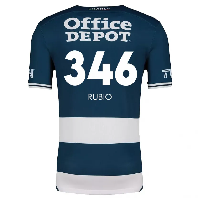 Danxen Kid Mateo Rubio #346 Blue White Home Jersey 2024/25 T-Shirt