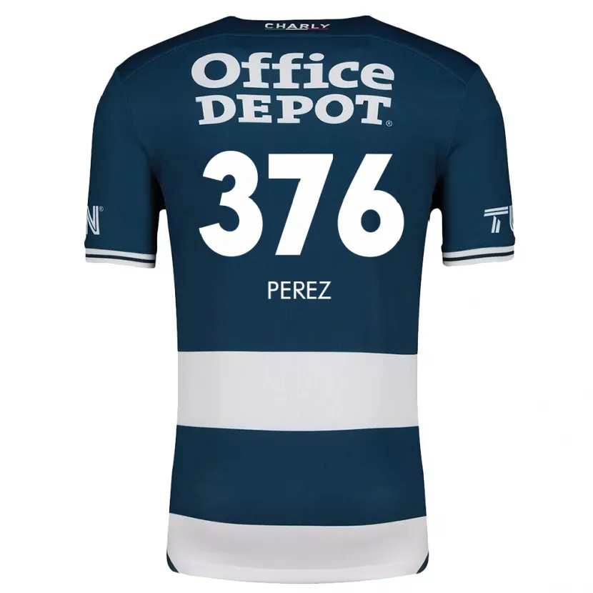 Danxen Kid Abraham Pérez #376 Blue White Home Jersey 2024/25 T-Shirt