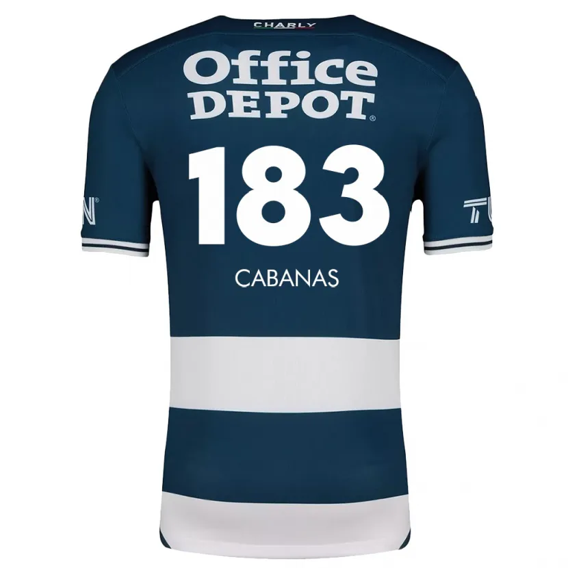 Danxen Kid Mauricio Cabañas #183 Blue White Home Jersey 2024/25 T-Shirt