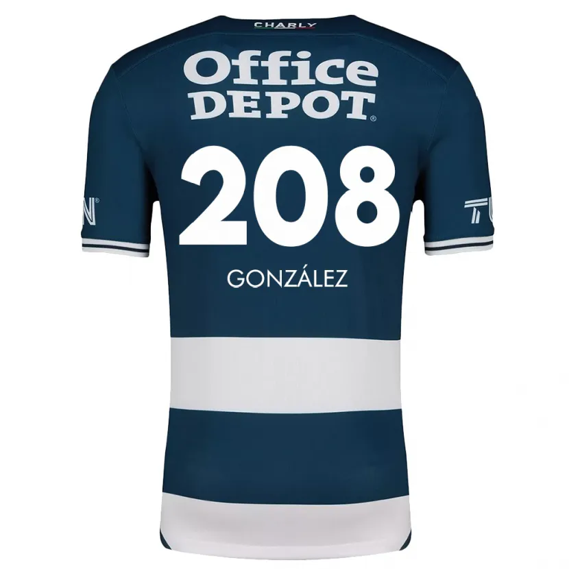 Danxen Kid Osvaldo González #208 Blue White Home Jersey 2024/25 T-Shirt