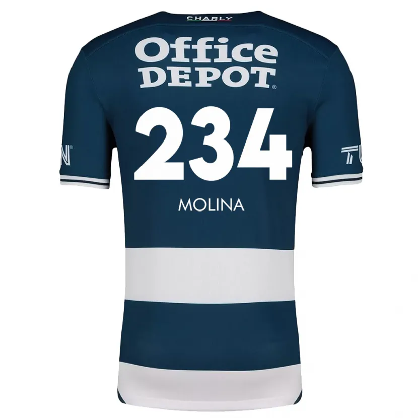 Danxen Kid Yoshimar Molina #234 Blue White Home Jersey 2024/25 T-Shirt