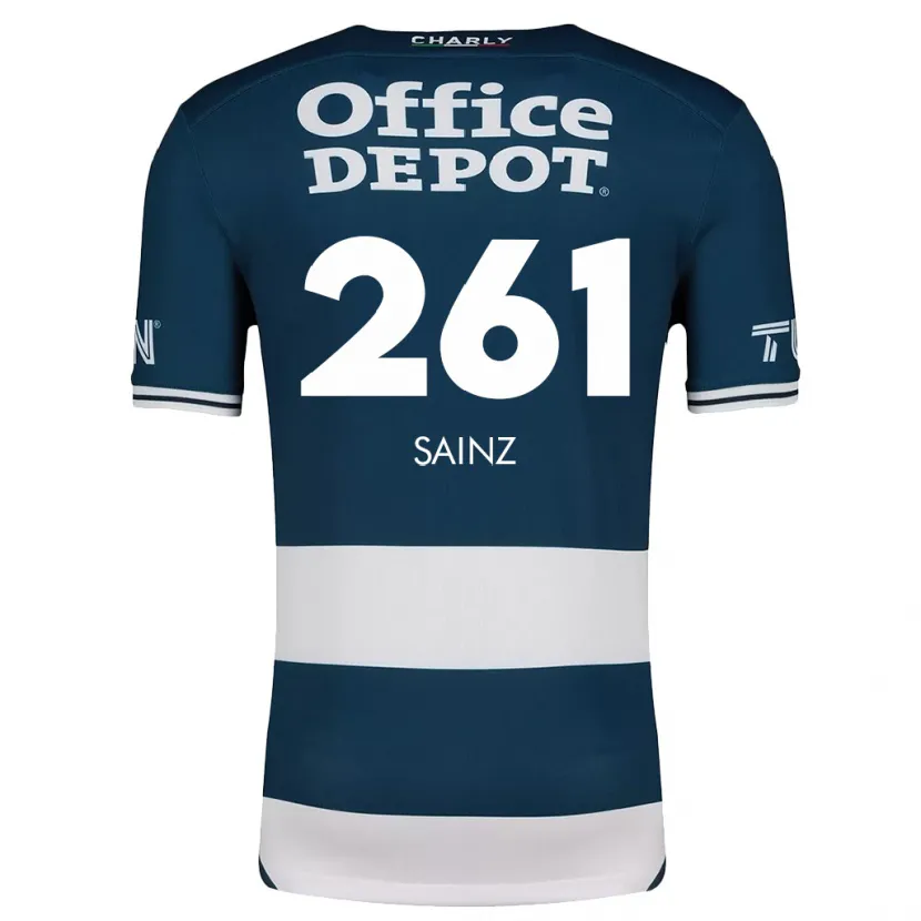 Danxen Kid Diego Sáinz #261 Blue White Home Jersey 2024/25 T-Shirt