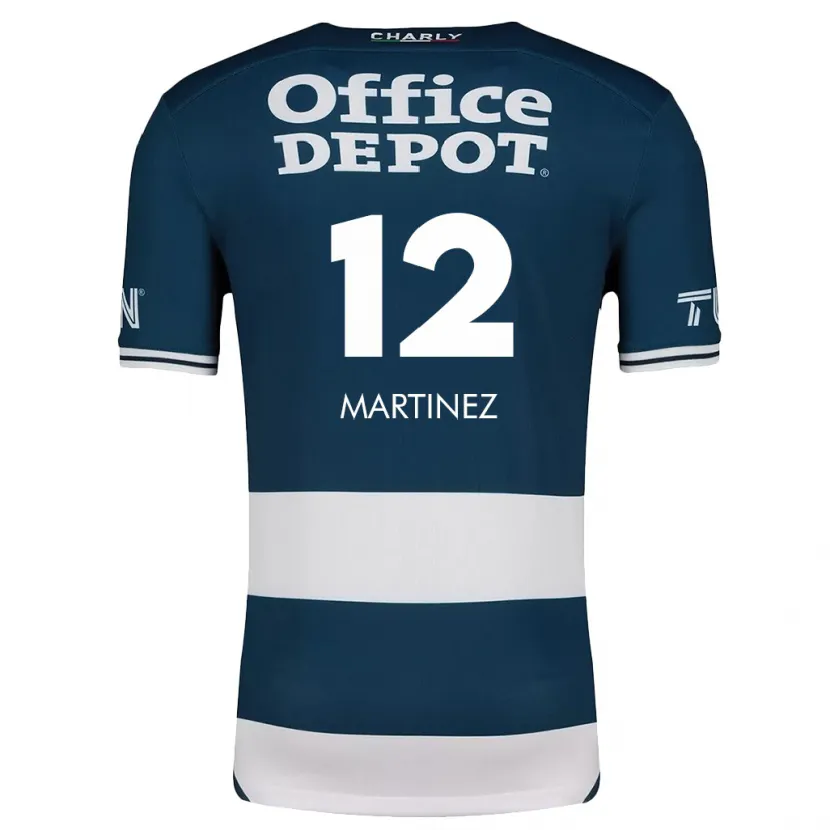 Danxen Kid Sofía Martínez #12 Blue White Home Jersey 2024/25 T-Shirt