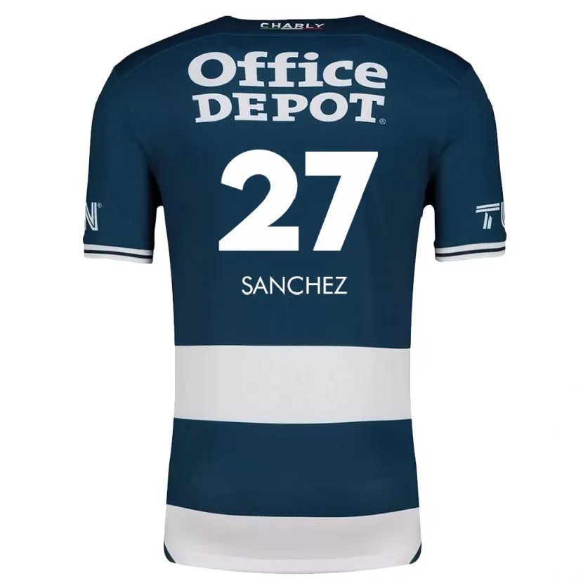 Danxen Kid Ella Sanchez #27 Blue White Home Jersey 2024/25 T-Shirt