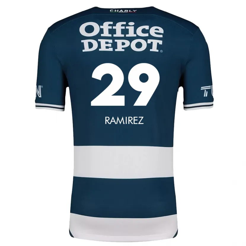 Danxen Kid Elliana Ramirez #29 Blue White Home Jersey 2024/25 T-Shirt