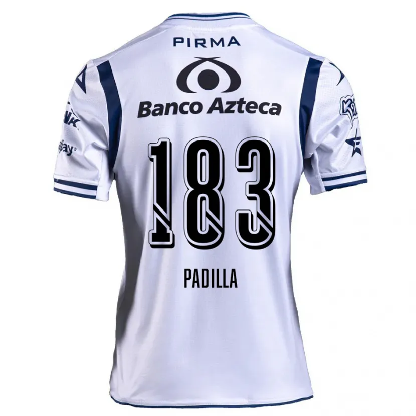 Danxen Kid Donovan Padilla #183 White Navy Blue Home Jersey 2024/25 T-Shirt