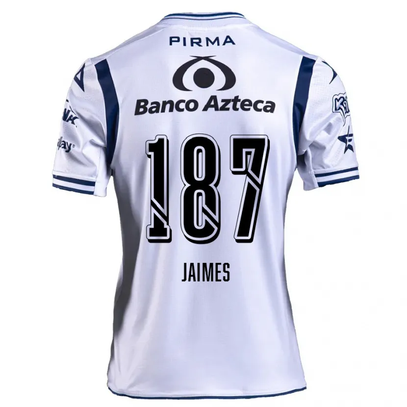 Danxen Kid Tristhan Jaimes #187 White Navy Blue Home Jersey 2024/25 T-Shirt