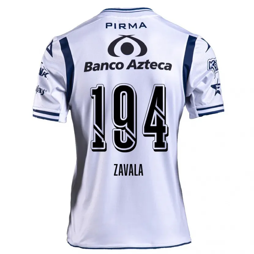 Danxen Kid Arath Zavala #194 White Navy Blue Home Jersey 2024/25 T-Shirt