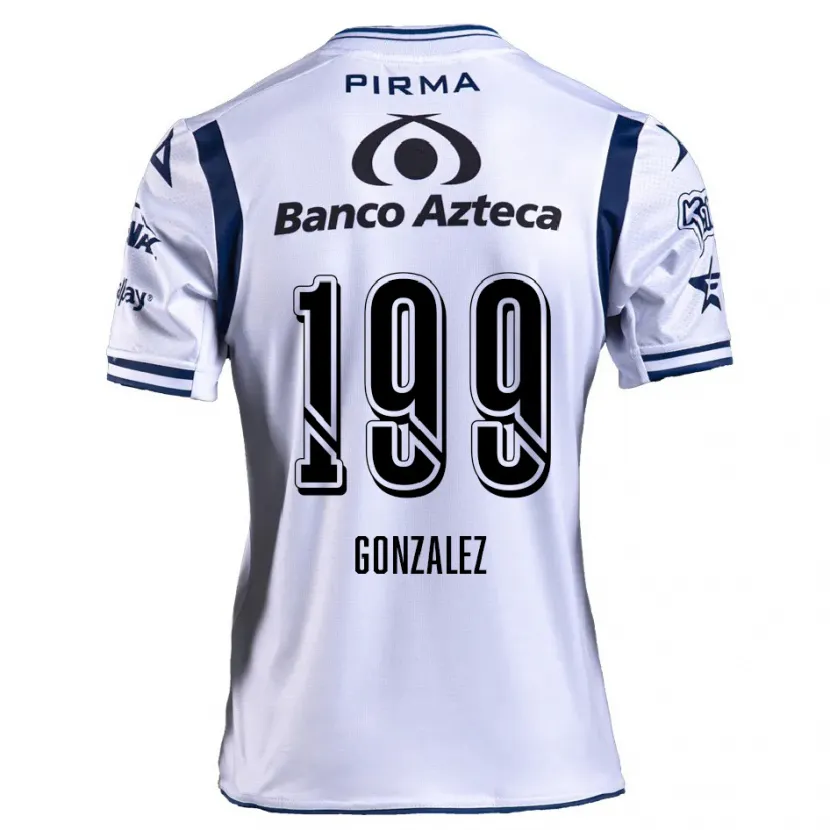 Danxen Kid Samuel González #199 White Navy Blue Home Jersey 2024/25 T-Shirt