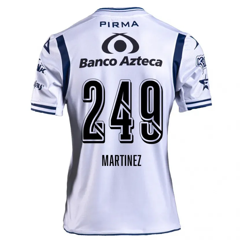 Danxen Kid Juan Martínez #249 White Navy Blue Home Jersey 2024/25 T-Shirt