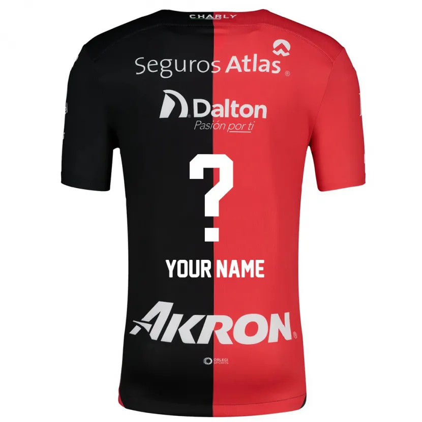 Danxen Kid Your Name #0 Red Black Home Jersey 2024/25 T-Shirt